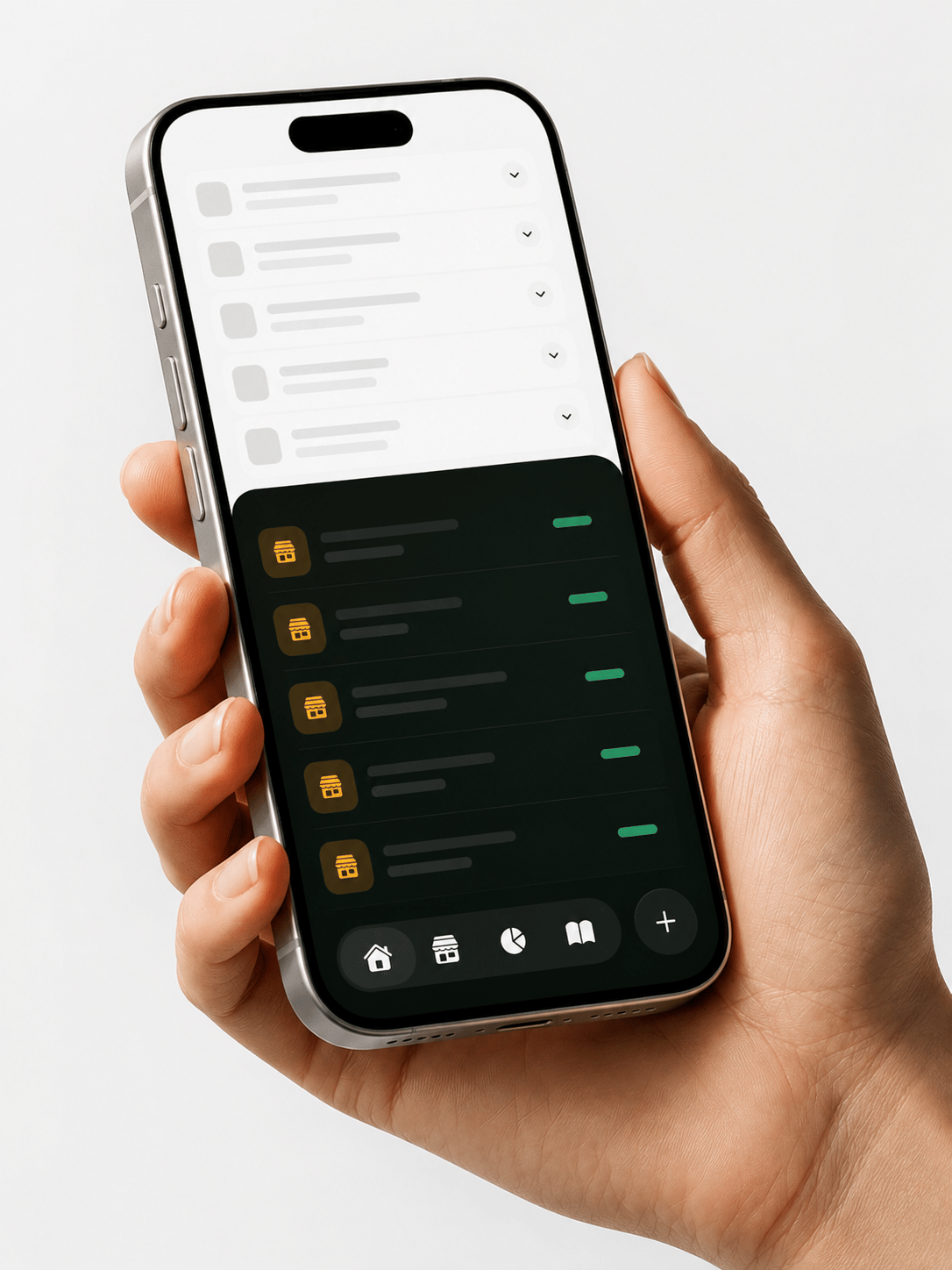 CASI app in hand